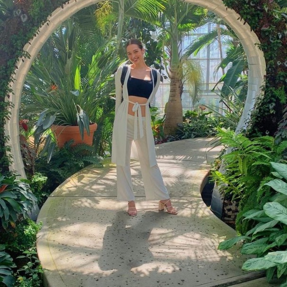 all white beach set